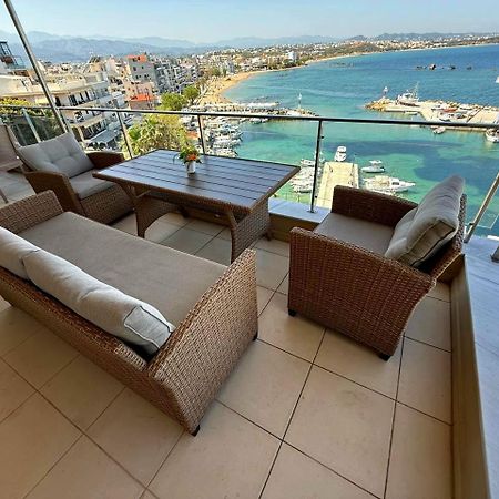 Ferienwohnung Panoramic Sea View Chania  Exterior foto