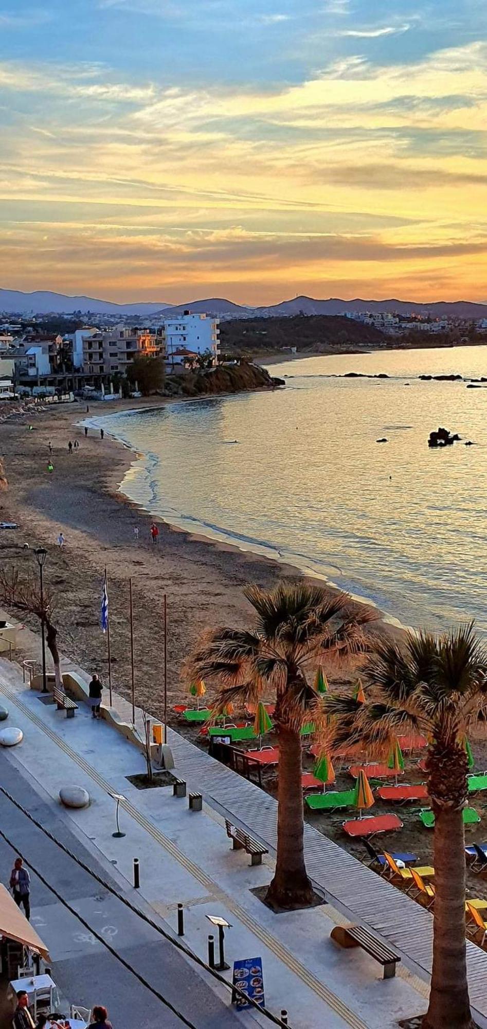 Ferienwohnung Panoramic Sea View Chania  Exterior foto