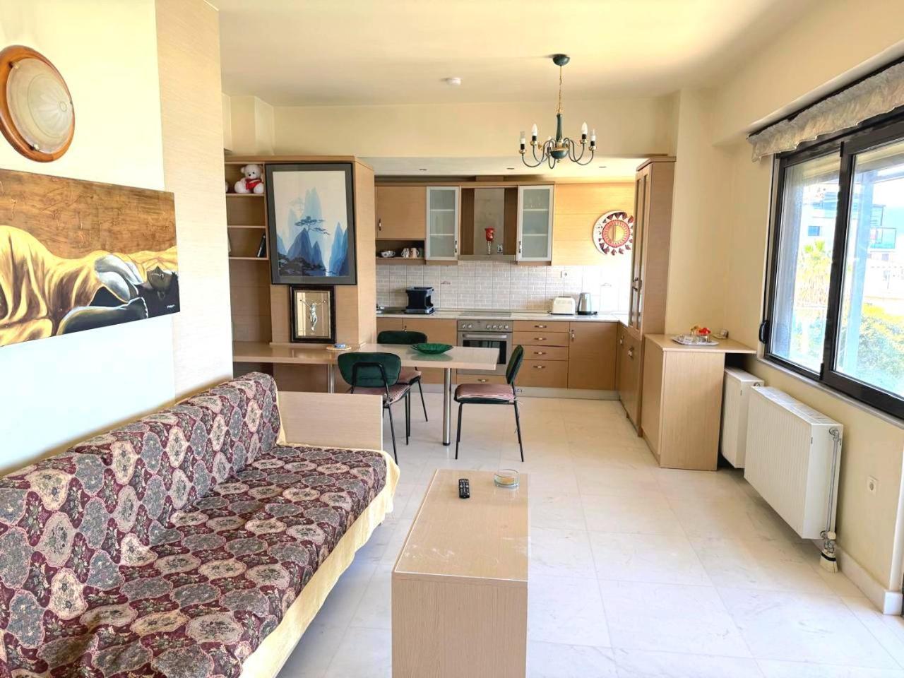 Ferienwohnung Panoramic Sea View Chania  Exterior foto